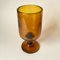 Vintage Swedish Amber Bubble Glass Vase by Erik Höglund for Kosta Boda, 1950s, Image 2