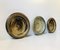 Stoneware Bowls or Ashtrays by Carl Halier for Royal Copenhagen, 1950s, Set of 3 2