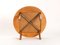 Vintage Couchtisch aus Stahl & Holz, 1950er 4