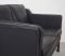 Vintage Model Eva Black Leather 2-Seater Sofa from Stouby 6