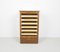 Small Vintage Chest of Drawers with Tambour Door, 1950s, Image 2