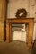 Antique Wood Fireplace Mantle, 1850s, Image 10