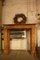 Antique Wood Fireplace Mantle, 1850s 4