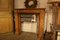 Antique Wood Fireplace Mantle, 1850s 2