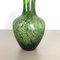 Grand Vase Pop Art Vintage Vert en Verre Opalin de Opaline Florence, 1970s 5