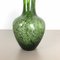 Large Vintage Green Pop Art Opaline Glass Vase from Opaline Florence, 1970s 5