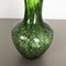 Large Vintage Green Pop Art Opaline Glass Vase from Opaline Florence, 1970s 6