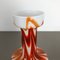 Extra Large Vintage Pop Art Opaline Glass Vase from Opaline Florence, 1970s, Image 5