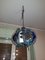 Lámpara de araña vintage azul de Mazzega, años 70, Imagen 15