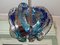 Vintage Blue Chandelier from Mazzega, 1970s 7