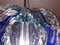 Vintage Blue Chandelier from Mazzega, 1970s 9