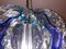 Vintage Blue Chandelier from Mazzega, 1970s, Image 9