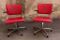 Red Salon Armchairs, 1980s, Set of 2 10