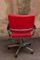 Red Salon Armchairs, 1980s, Set of 2 11