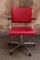 Red Salon Armchairs, 1980s, Set of 2, Image 3