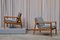 USA-75 Armchairs by Folke Ohlsson for Dux, 1950s, Set of 2, Image 1