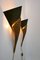 Large Bronze Nefertiti Sconces by Chrystiane Charles for Maison Charles, 1980s, Set of 2, Image 12