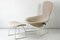 High Back Easy Chair with Ottoman by Harry Bertoia for Knoll, 1952, Set of 2 1