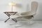 High Back Easy Chair with Ottoman by Harry Bertoia for Knoll, 1952, Set of 2, Image 9