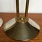 Large Art Deco Steel and Brass Candle Holders, 1930s, Set of 2 7