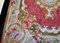 Antique Handmade French Aubusson Flat-Weave Rug, 1860s, Image 4