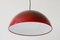 Large Mid-Century Enameled Dome Pendant Lamp, 1960s, Image 10