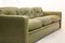 Olive Green Leather Three-Seat Sofa from Poltrona Frau, 1970s 4