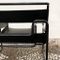 Fauteuils Bauhaus B3 Wassily en Cuir Noir par Marcel Breuer pour Gavina, 1972, Set of 2 21