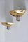 Mid-Century German Brass Sconces from Art-Line, 1980s, Set of 2, Image 1