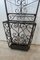 Vintage Wall-Mounted Wrought Iron Coat Rack, 1950s 3