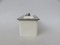 Art Deco Nickel-Plated & Ceramic Confectionary Box 4