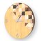 Dolcevita Brio Triangles Inlaid Wood Wall Clock from Lignis 2