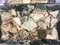 Mesas nido de cromo y mármol, años 60, Imagen 7