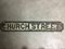 Antique Cast Iron Church Street Sign 1