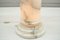 Lámpara de pie italiana con columna de mármol, años 50, Imagen 6