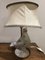 Lámpara de mesa Bird vintage de cerámica, años 70, Imagen 4