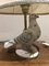 Lámpara de mesa Bird vintage de cerámica, años 70, Imagen 7
