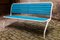 Folding Garden Bench, 1960s 1