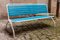 Banc de Jardin Pliable, 1960s 3