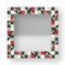 Dolcevita Triangles Inlaid Wood Wall Mirror from Lignis, Image 1