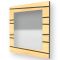 Dolcevita One Oak Wall Mirror with Wenge-Colored Inlay & Edge from Lignis 2