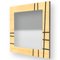 Dolcevita Two Oak Wall Mirror with Wenge-Colored Inlay & Edge from Lignis 2