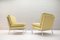 Butacas de cuero de Florence Knoll para Knoll International, 1960. Juego de 4, Imagen 12