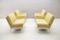 Poltrone in pelle di Florence Knoll per Knoll International, 1960, set di 4, Immagine 7