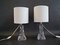 Vintage Glass Table Lamps, 1960s, Set of 2 10