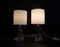 Vintage Glass Table Lamps, 1960s, Set of 2 2