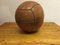 Balón medicinal vintage de cuero de tres kilos, años 30, Imagen 2