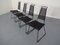 Metal Chairs by Rolf Rahmlow, 1980s, Set of 4 9