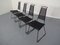Stühle aus Metall von Rolf Rahmlow, 1980er, 4er Set 9