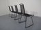 Stühle aus Metall von Rolf Rahmlow, 1980er, 4er Set 6